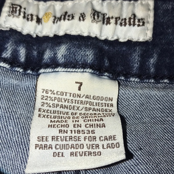 Diamonds & Threads Jeans - Picture 2 of 5